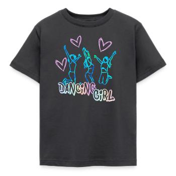 Modern dance great gift for dancers - Kids' T-Shirt - dark grey - Front - AI Model Kid Female (0cm)