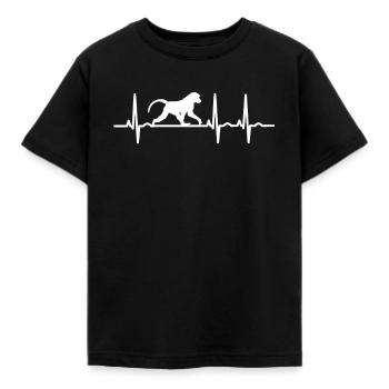 ian fans enthusiasts - Kids' T-Shirt - black - Front - AI Model Kid Female (0cm)
