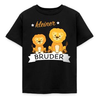 Kleiner Bruder - Kinder T-Shirt - Schwarz - Vorne - AI Model Kid Female (0cm)