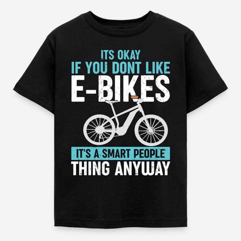 E-Biker - T-shirt Enfant - noir