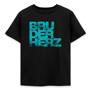 Bruderherz Bester Bruder der Welt Geschenkidee - Kinder T-Shirt - Schwarz - Vorne - AI Model Kid Female (0cm)