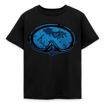 dive - Kids' T-Shirt - black - Front - AI Model Kid Female (0cm)