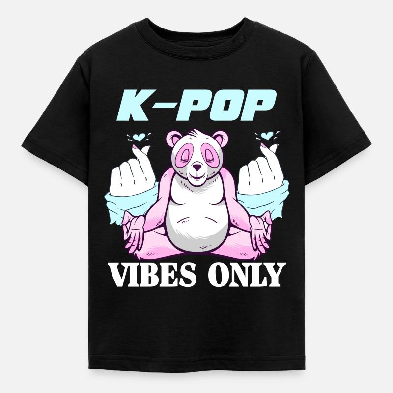 Kpop Geschenk K-pop Koreanisch Koreanischer Pop - Kinder T-Shirt - Schwarz