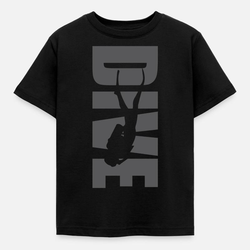 Plongée - T-shirt Enfant - noir