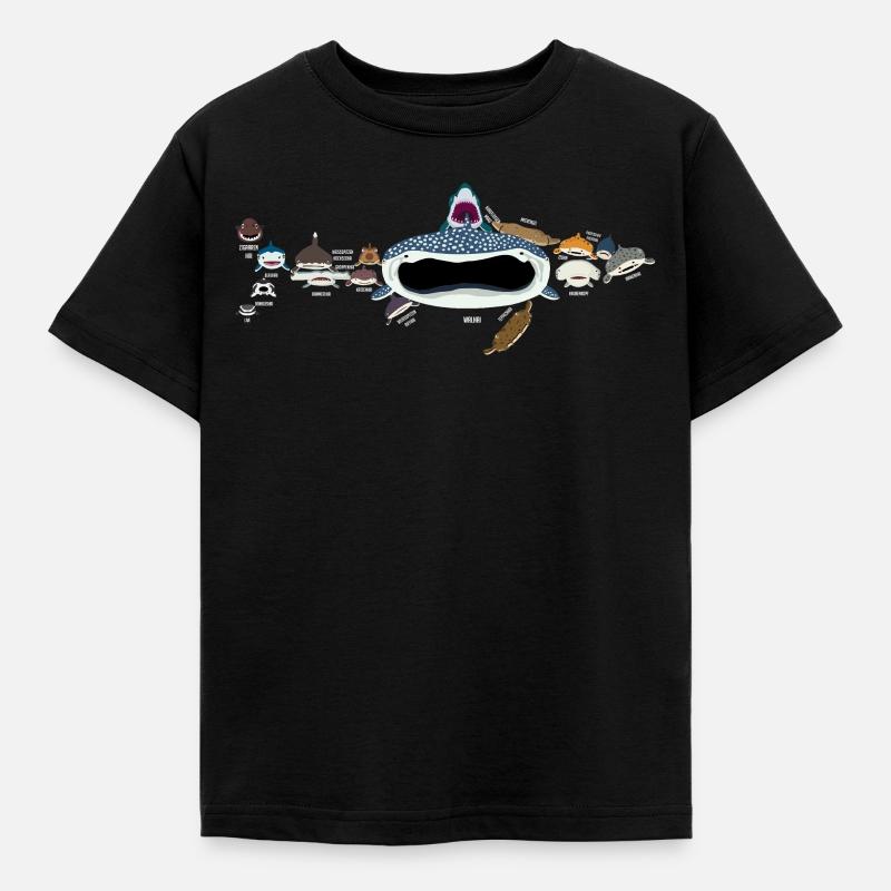 Requins, requins, requins - T-shirt Enfant - noir