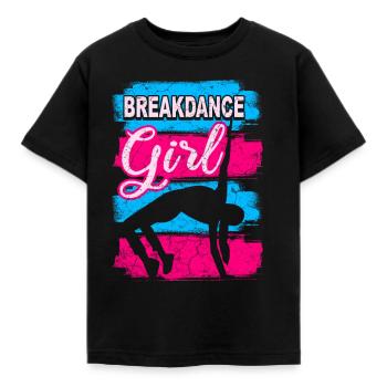 Tanz Tanzen Breakdance Mädchen - Kinder T-Shirt - Schwarz - Vorne - AI Model Kid Female (0cm)