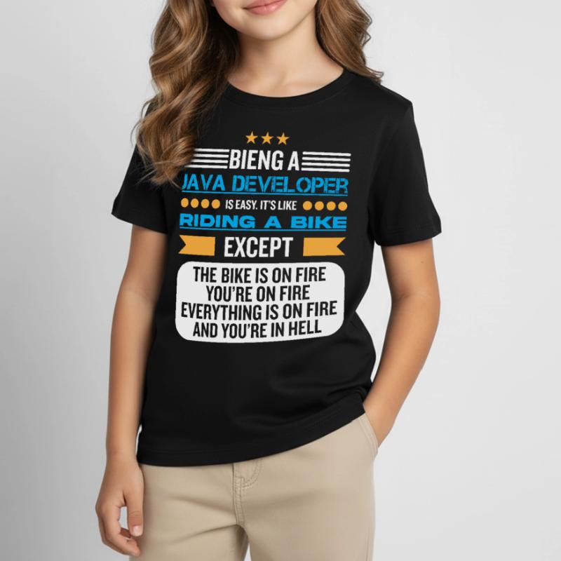 Java Developer T-shirt Enfant