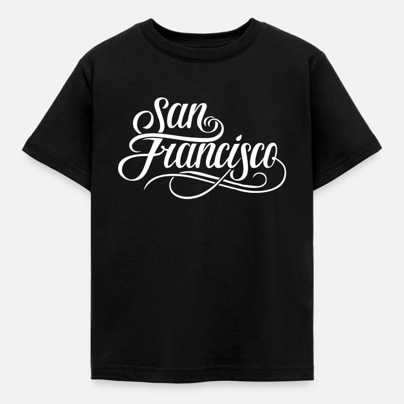 San Francisco - T-shirt Enfant - noir