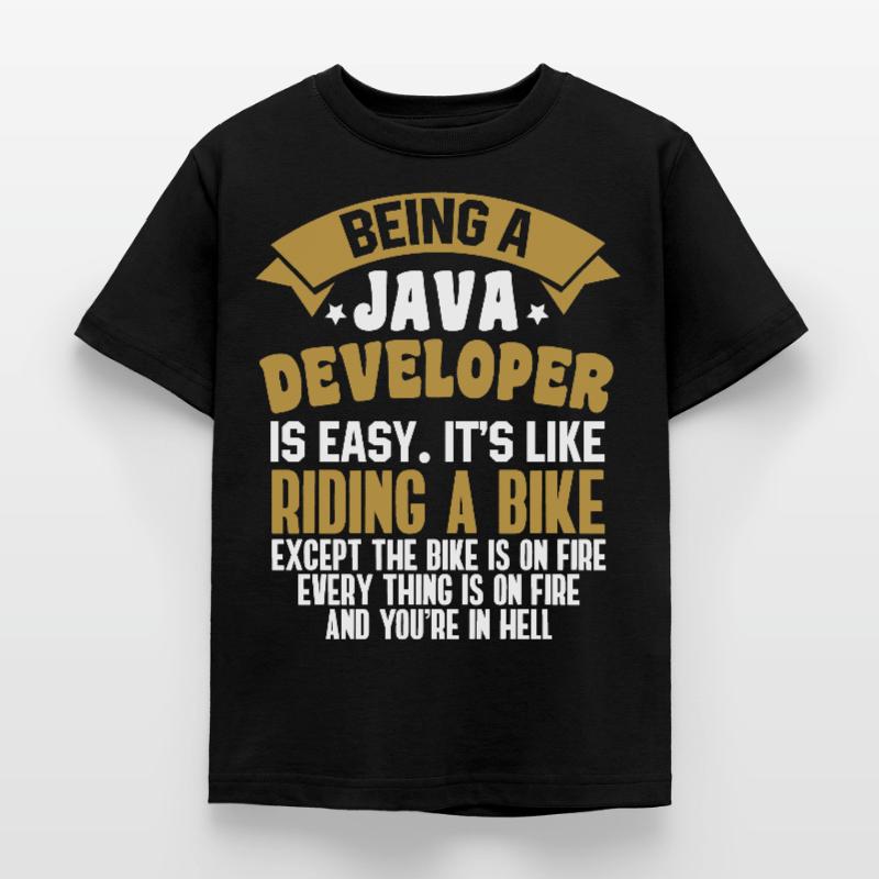 Java Developer T-shirt Enfant
