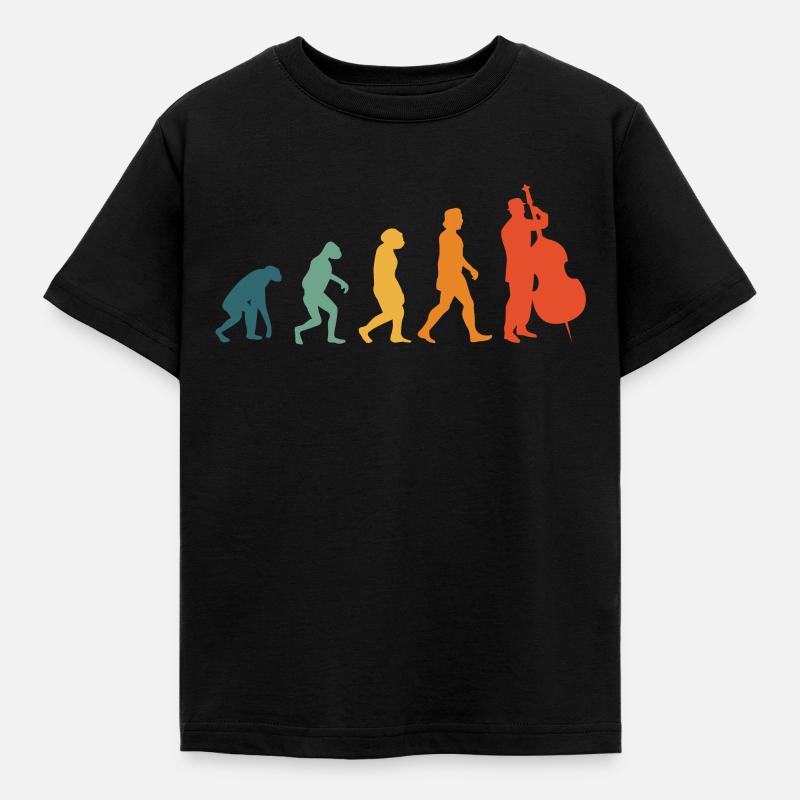 Violoncelle Evolution rétro orchestre violoncelle - T-shirt Enfant - noir
