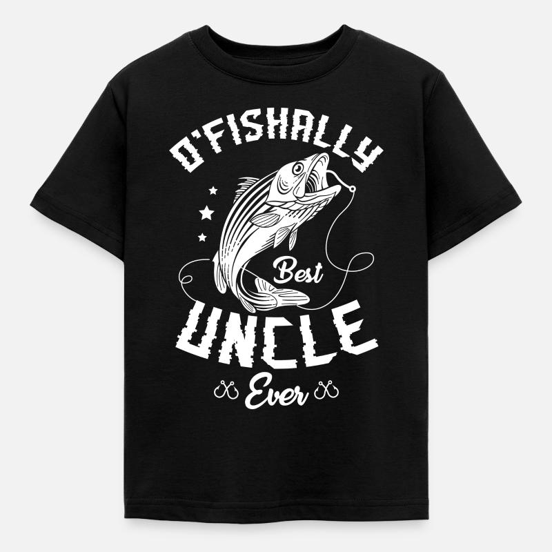 Uncle Design for a Uncles - Kids' T-Shirt - black