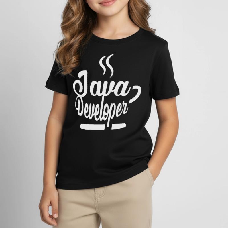 Développeur Java Coffee Kaffee T-shirt Enfant
