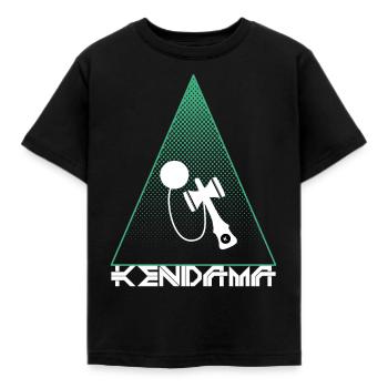 Kendama - T-shirt Enfant - noir - Devant - AI Model Kid Female (0cm)