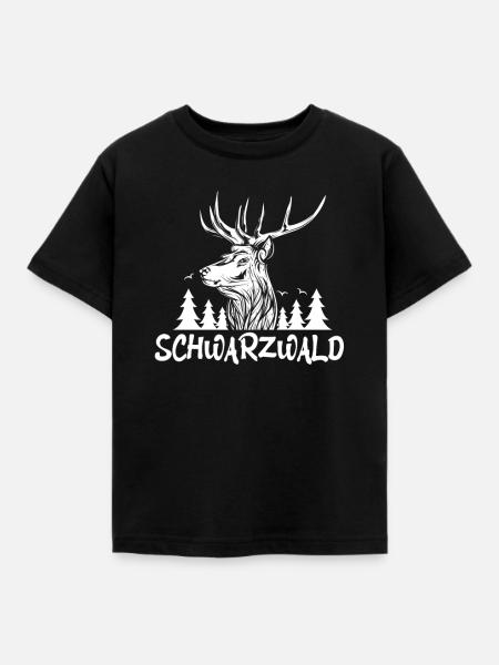 Schwarzwald - Kinder T-Shirt - Schwarz