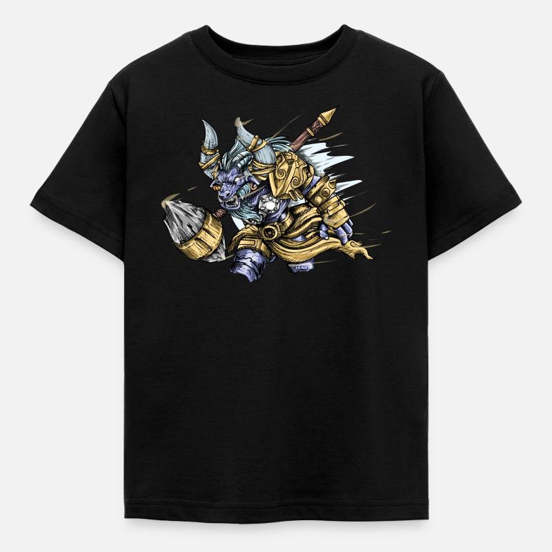 Minotaur I Mythical creature ancient Greece motif - Kids' T-Shirt - black