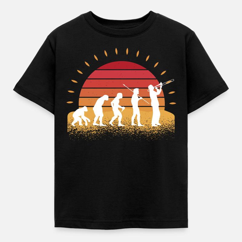 Trombone - T-shirt Enfant - noir