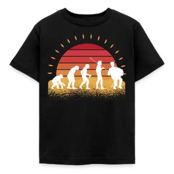 Accordéon - T-shirt Enfant - noir - Devant - AI Model Kid Female (0cm)