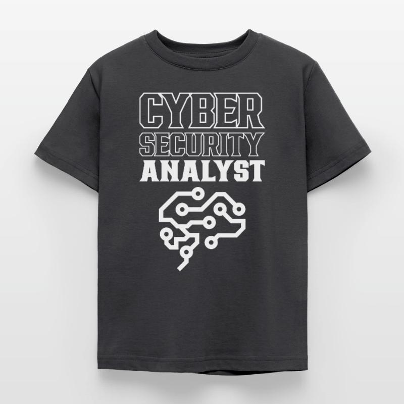 Cybersecurity Analyst IT Security Hacker Hack Kids' T-Shirt