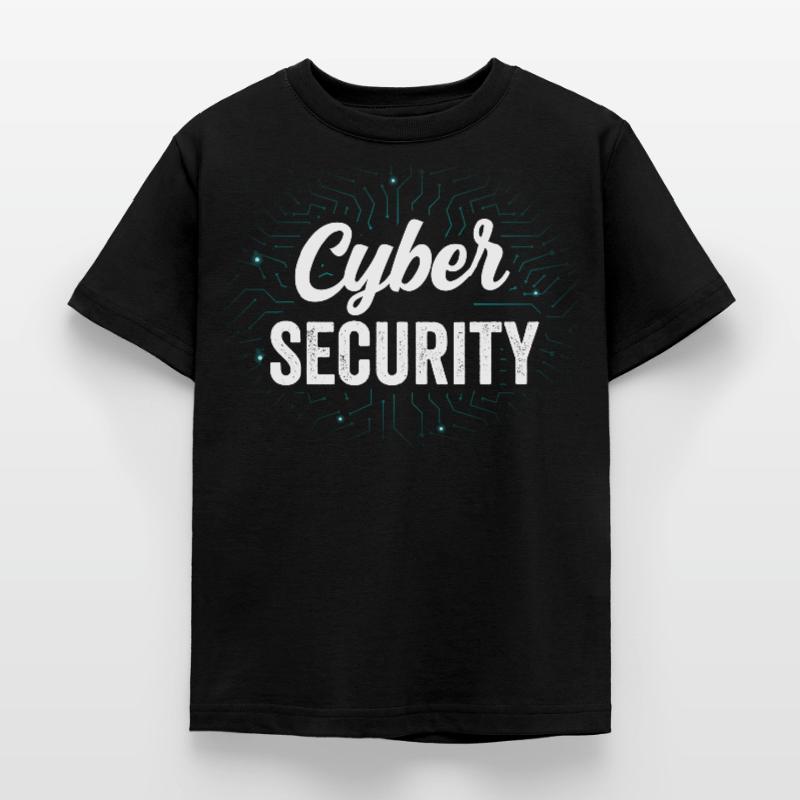 Cybersecurity Hacking Hack Hacker IT Security Kids' T-Shirt