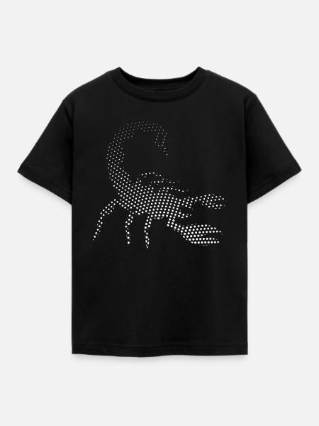 Skorpion - Kinder T-Shirt - Schwarz