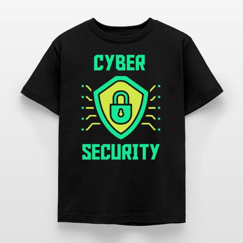 Cybersecurity IT Security Hacker Hack Hacking Kids' T-Shirt