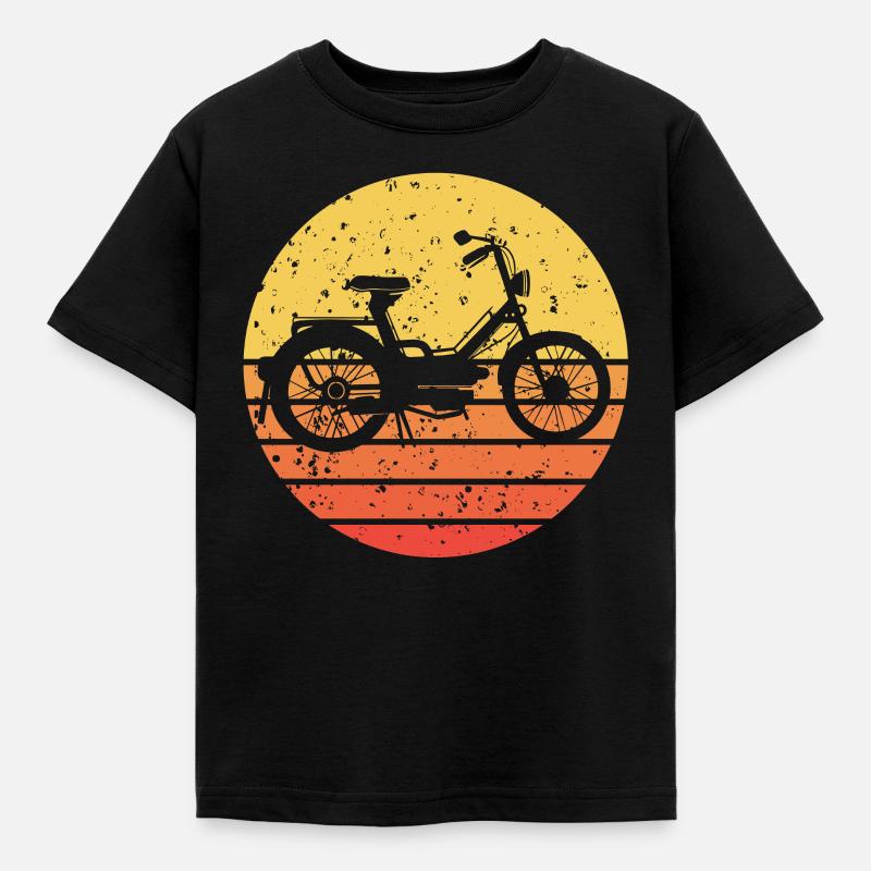 Mobylette - T-shirt Enfant - noir