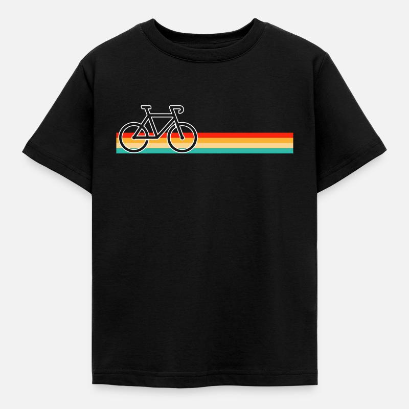 Vélo Rétro - T-shirt Enfant - noir