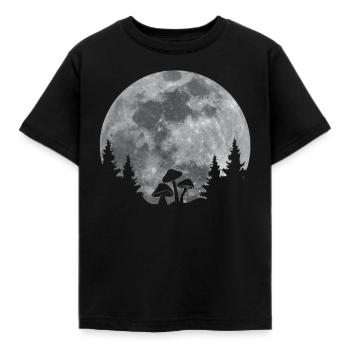 Pilze - Kinder T-Shirt - Schwarz - Vorne - AI Model Kid Female (0cm)