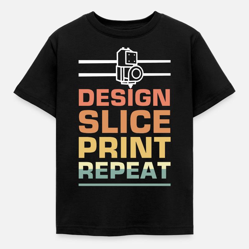 Imprimante 3D Machine d’impression Technologie Technologie Hobby - T-shirt Enfant - noir