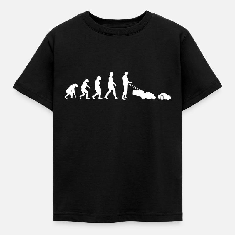 Robotic Lawn Mower Evolution Robotic Lawn Mower - Kids' T-Shirt - black
