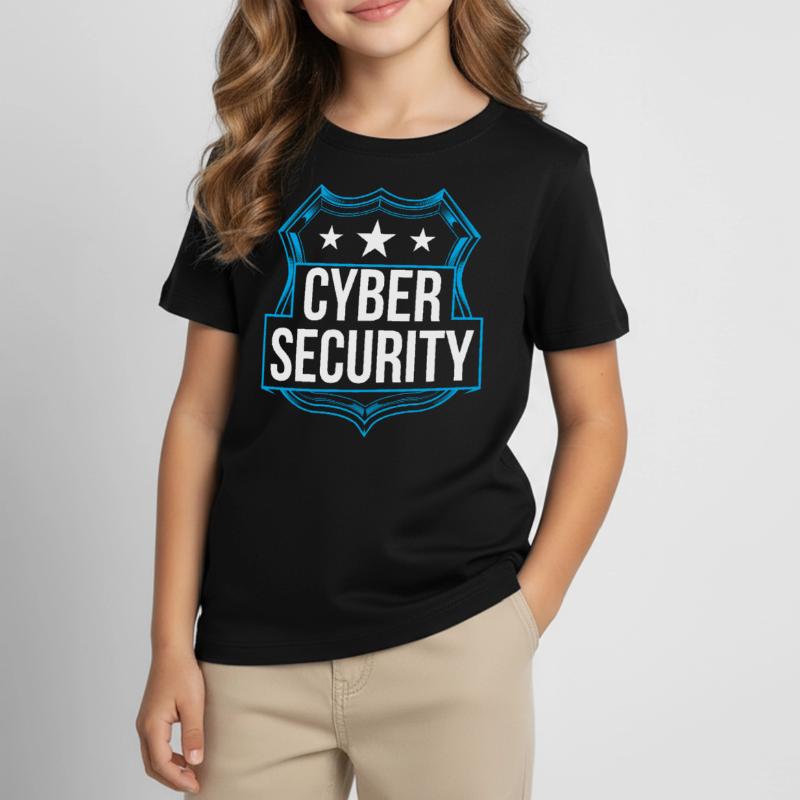 Cybersecurity Hacker IT Security Hack Hacking Kids' T-Shirt