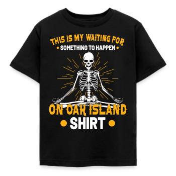 Oak Island Chasse au trésor Secret de Oak Island - T-shirt Enfant - noir - Devant - AI Model Kid Female (0cm)