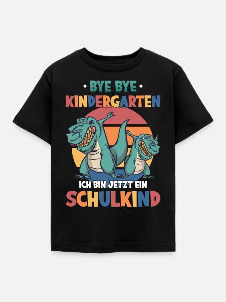 Einschulung Schulanfang - Kinder T-Shirt - Schwarz