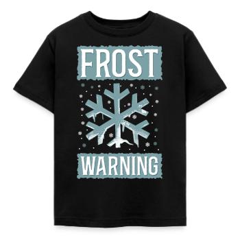 Meteorologist Weather Forecast - Kids' T-Shirt - black - Front - AI Model Kid Female (0cm)