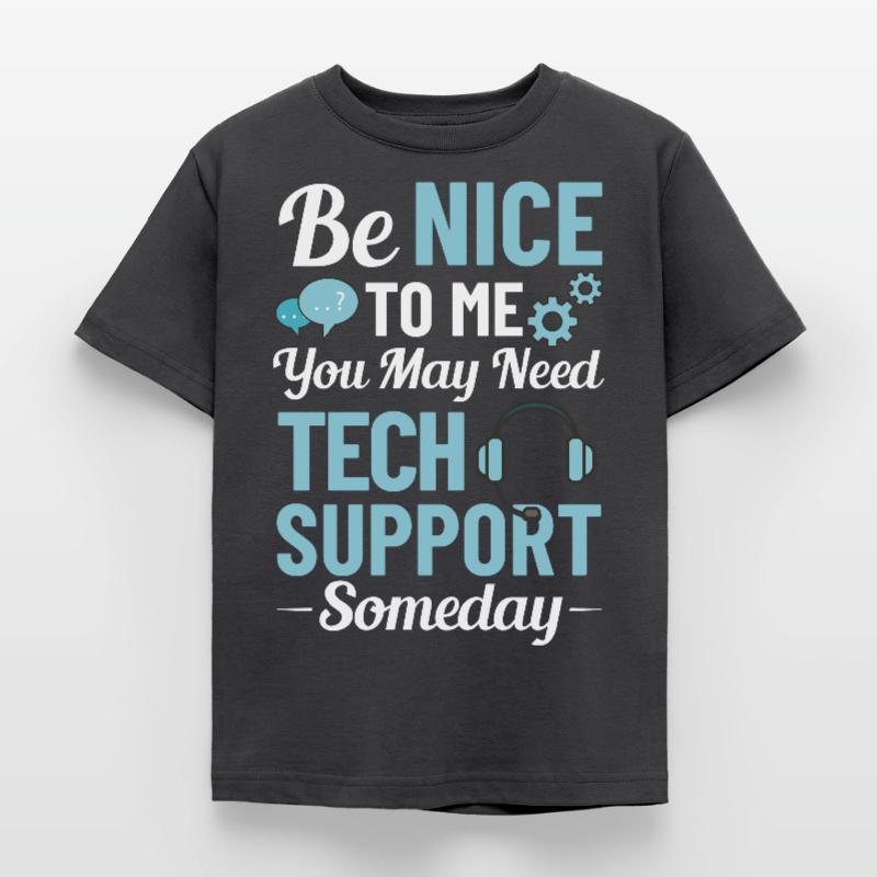 Tech Support IT Technical Assistance Helpdesk Kids' T-Shirt