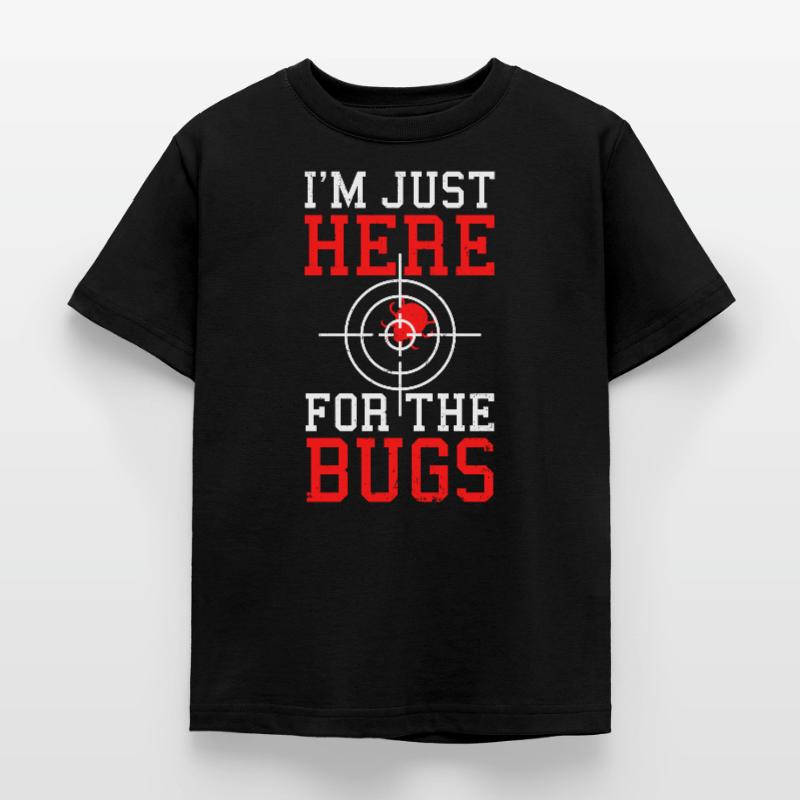 Bug Exterminator Here For The Bugs Kids' T-Shirt