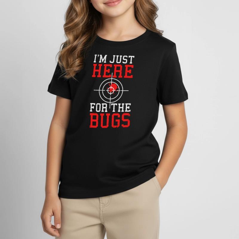Bug Exterminator Here For The Bugs Kids' T-Shirt
