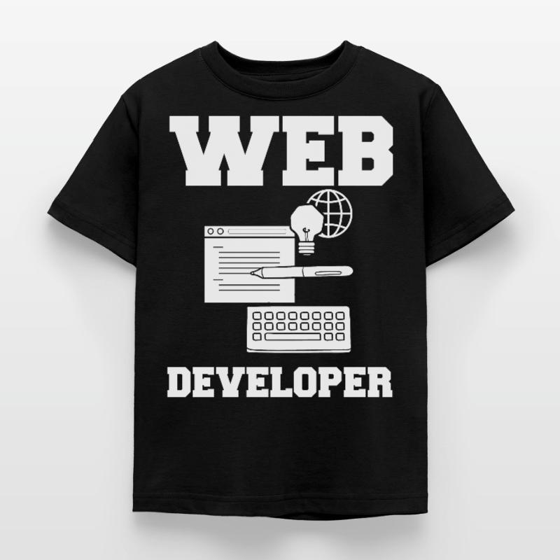 Web Development Web Developer Developer Manager Kids' T-Shirt