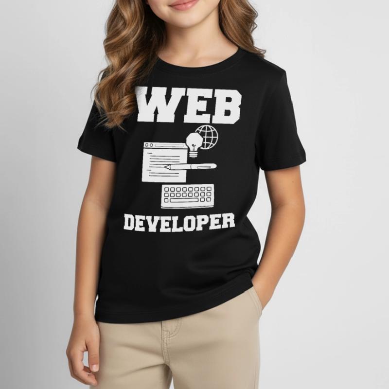 Web Development Web Developer Developer Manager Kids' T-Shirt