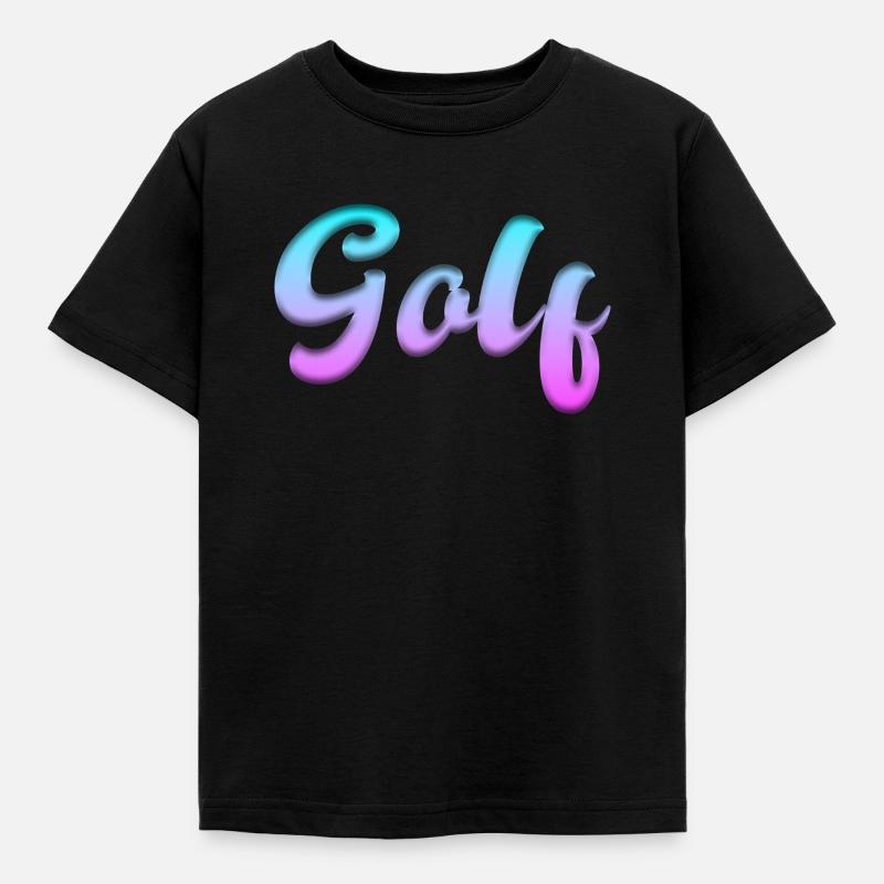 Golfe - T-shirt Enfant - noir