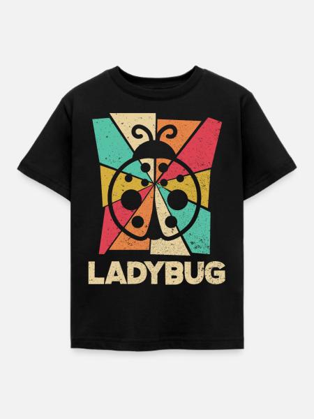 Ladybug Entomologist Ladybirds Entomology - Kinder T-Shirt - Schwarz
