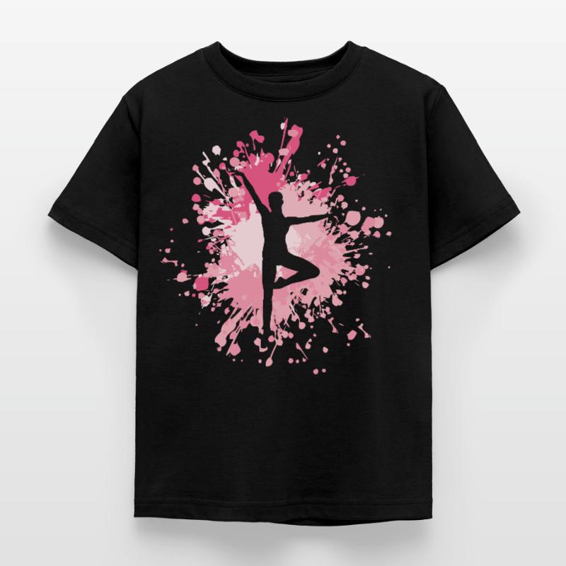 Dancing Basic Color Splash T-shirt Enfant