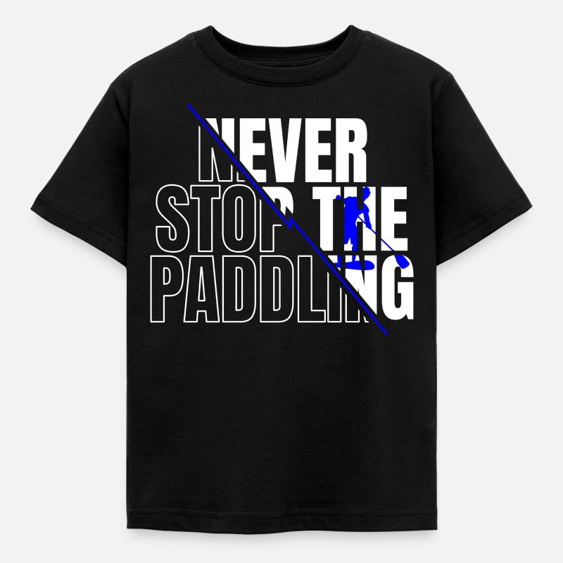 SUP paddle paddle Stand Up Paddle Surf - T-shirt Enfant - noir