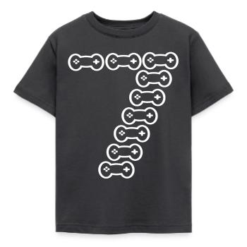 Gambler Gamer Gaming Dicton amusant - T-shirt Enfant - charbon - Devant - AI Model Kid Female (0cm)
