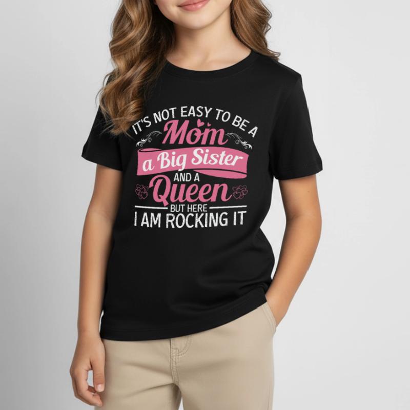 Es Ist Nicht Einfach, Eine Mutter Und Eine Große Kinder T-Shirt