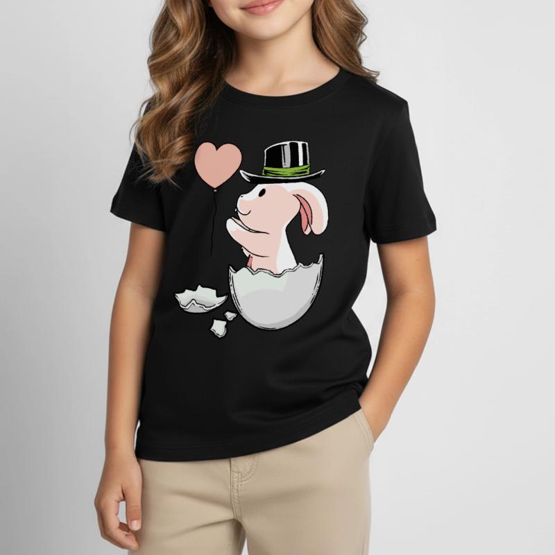 Easter Balloon EggShell Easter Rabbit Kids' T-Shirt