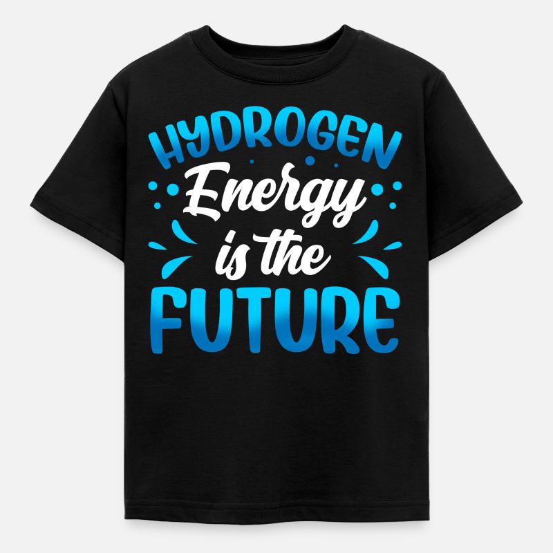 L’énergie de l’hydrogène est l’avenir de l’hydrogène - T-shirt Enfant - noir