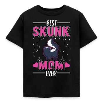 Meilleure maman Skunk jamais puante - T-shirt Enfant - noir - Devant - AI Model Kid Female (0cm)