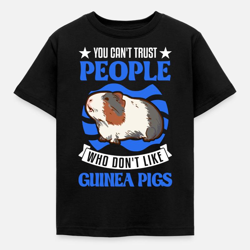 Cochon d’Inde Cadeau Cochon d’Inde - T-shirt Enfant - noir