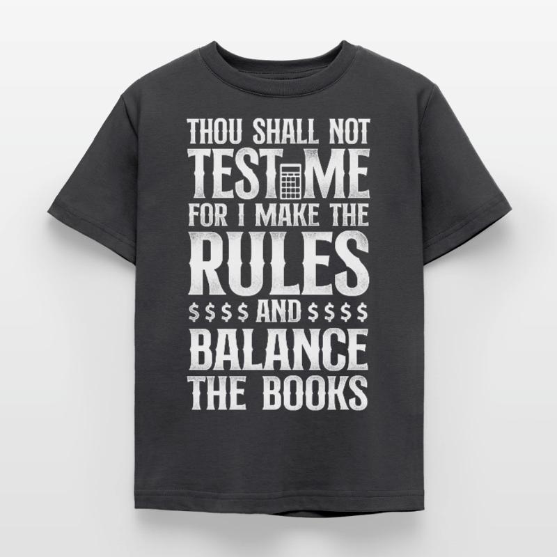 Comptable Comptable Comptable Comptabilité T-shirt Enfant